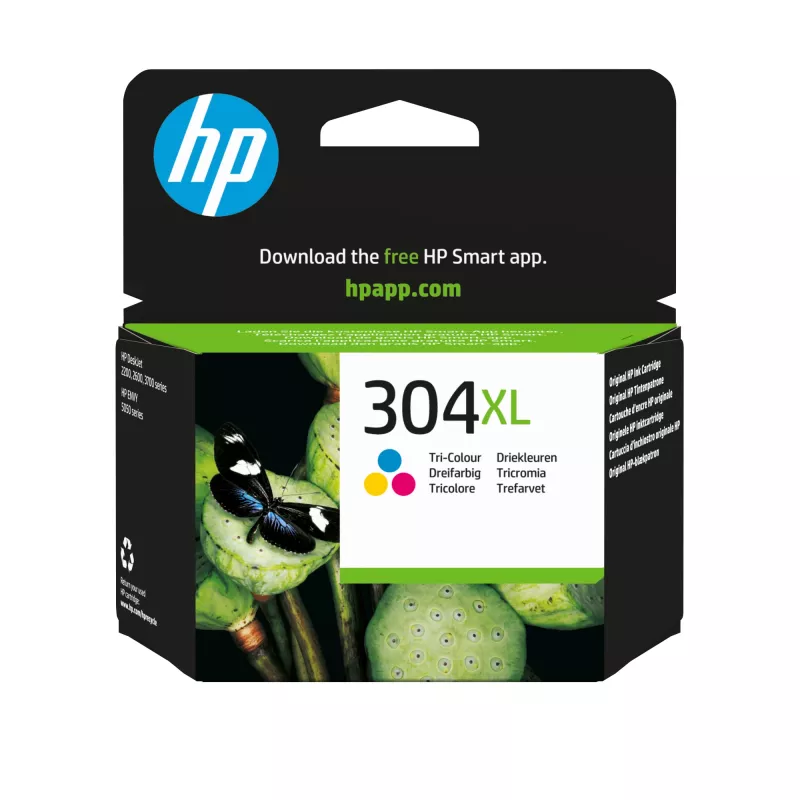 HP 304XL Original-Tintenpatrone in Tri-Farbe
