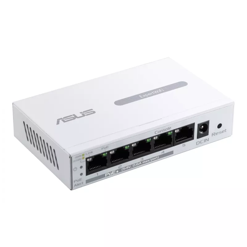 ASUS ExpertWiFi EBP15 Managed Gigabit Ethernet (10/100/1000) Power over Ethernet (PoE) Weiß