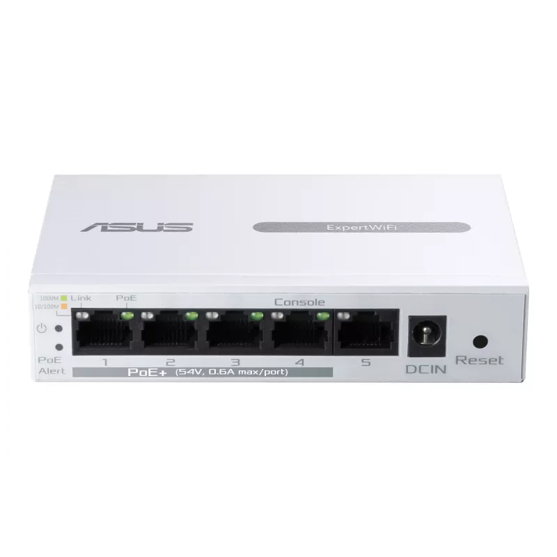 ASUS ExpertWiFi EBP15 Managed Gigabit Ethernet (10/100/1000) Power over Ethernet (PoE) Weiß