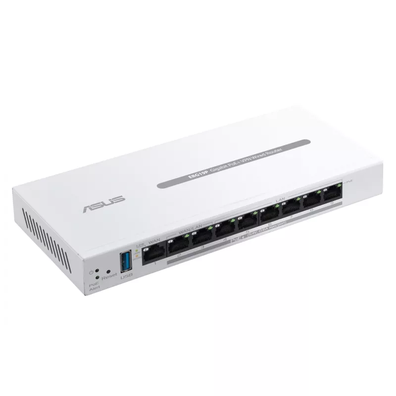 ASUS ExpertWiFi EBG19P kabelgebundener Router Gigabit Ethernet Weiß