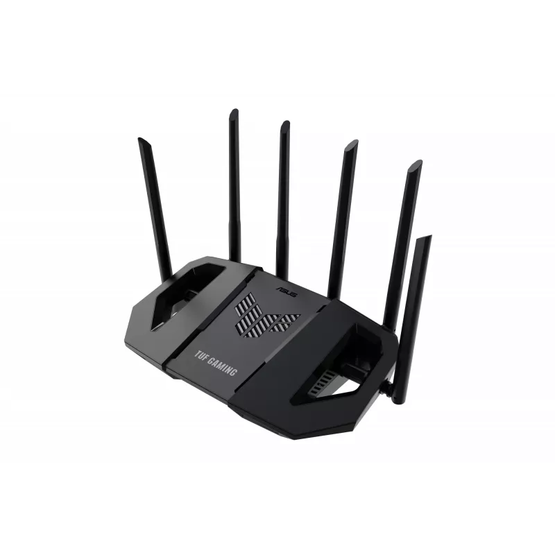 ASUS TUF Gaming BE6500 (TUF-BE6500) Wireless-Router 2,5 Gigabit Ethernet Dualband (2,4 GHz / 5 GHz) Schwarz
