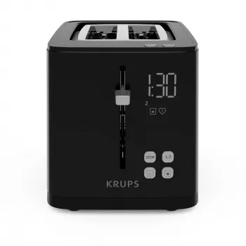 Toaster Krups Smart'n Light KH6418 2 Scheiben 850 W Schwarz