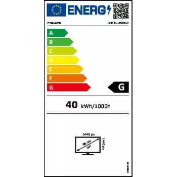 Philips 5000 series 34B1U5600CH/00 Computer Monitor 86,4 cm (34 Zoll) 3440 x 1440 Pixel Wide Quad HD LCD Schwarz