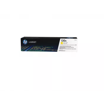 HP 130A Gelbe Original LaserJet Tonerkartusche, 1000 Seiten, Gelb, 1 Stk.