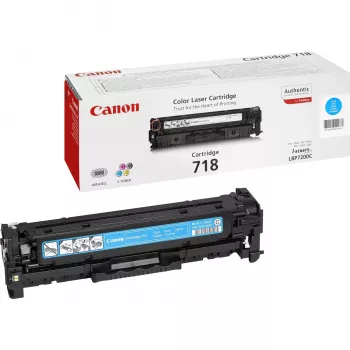 Canon CRG-718 C Tonerkartusche 1 Stück Original Cyan