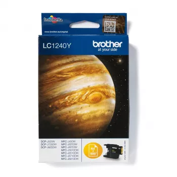 Brother LC-1240Y Tintenpatrone 1 Stk. Original Gelb