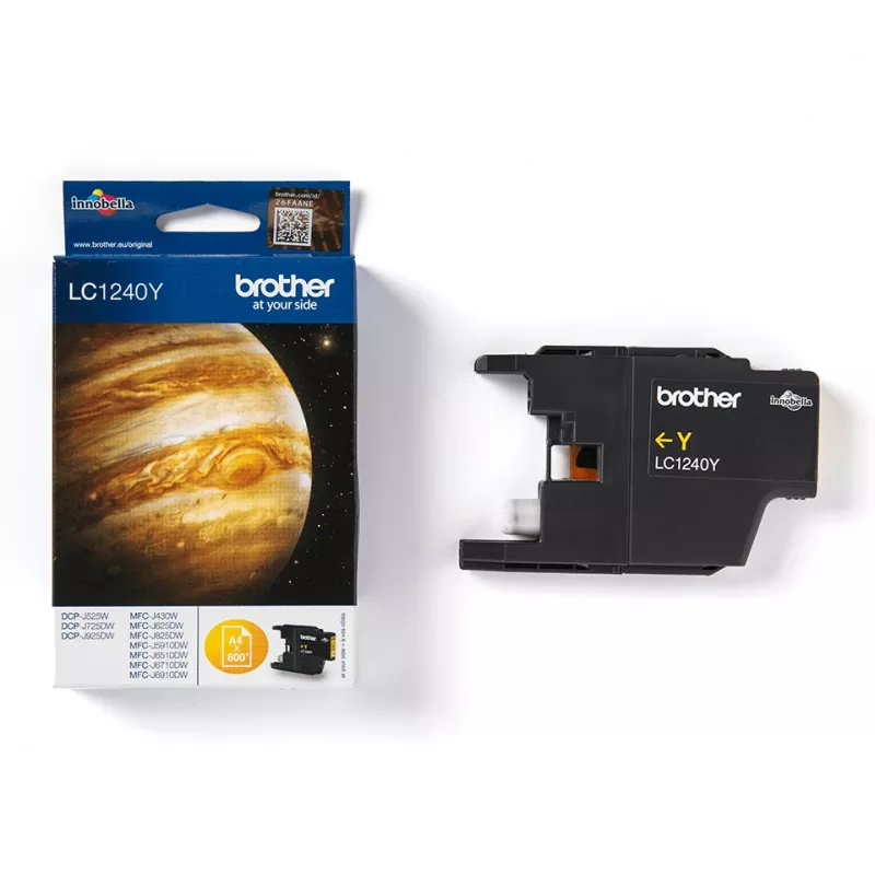 Brother LC-1240Y Tintenpatrone 1 Stk. Original Gelb