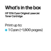 HP 131A Cyan Original LaserJet Tonerkartusche