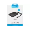 Sandberg USB-Diskettenlaufwerk, Externes Diskettenlaufwerk, USB 2.0, 360 U/min, 102 mm, 140 mm, 17 mm