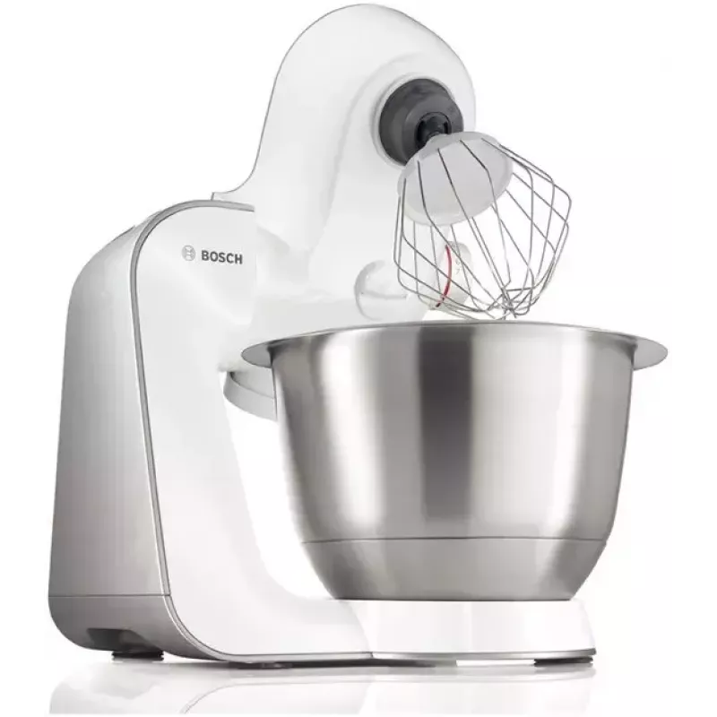 Bosch Styline Küchenmaschine 900 W 3,9 L Edelstahl, Weiß