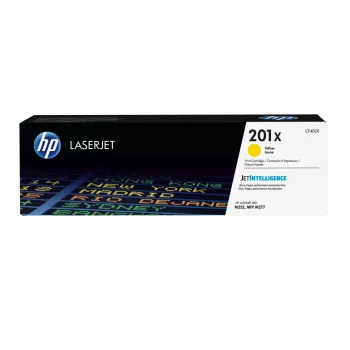 HP 201X High Yield Yellow Original LaserJet Tonerkartusche, 2300 Seiten, Gelb, 1 Stück