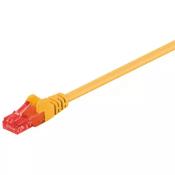 Goobay CAT 6 Patchkabel U/UTP 0,5 m Gelb