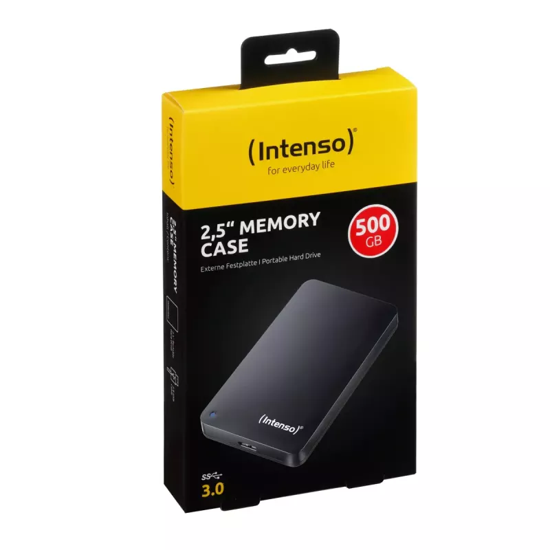 HDD Intenso 500GB USB 3.0 2.5-Zoll Memory Case