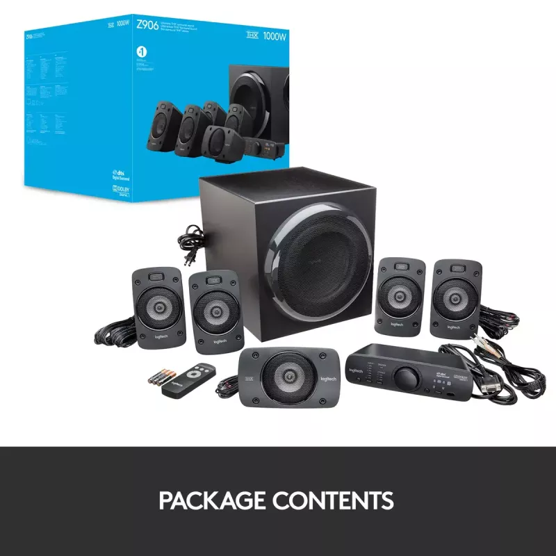 LOGITECH Z906 5.1 Surround Sound Lautsprecher