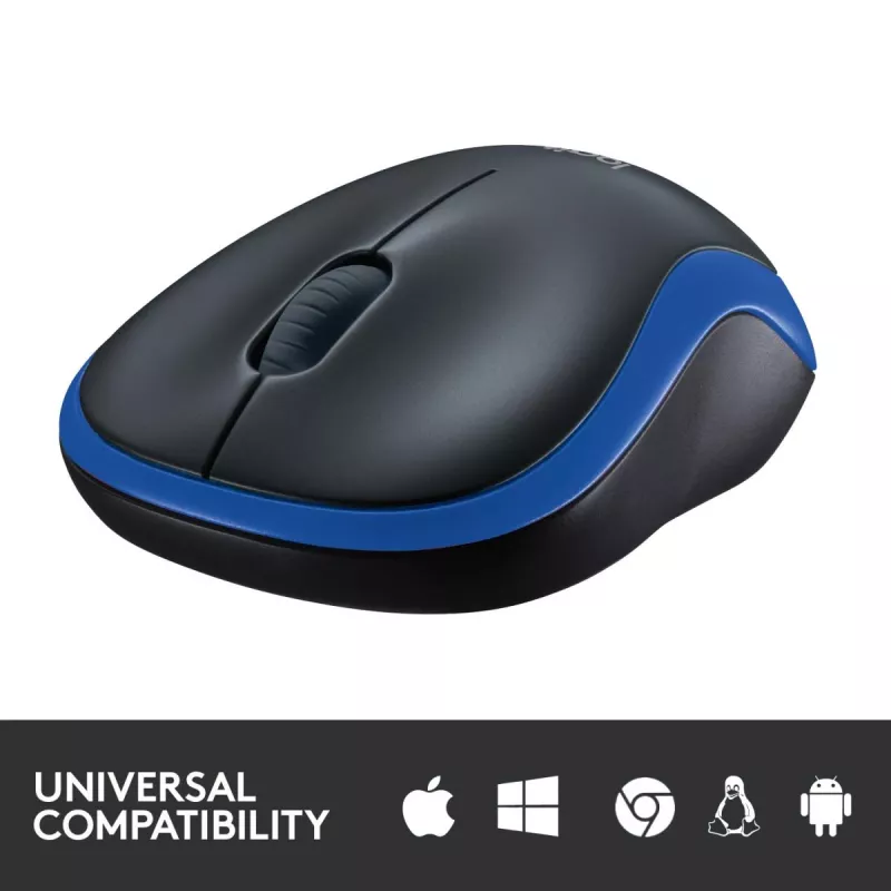 Logitech Wireless Mouse Blau 910-002239