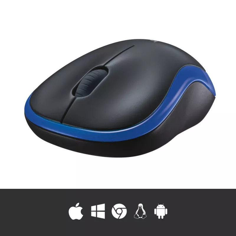 Logitech Wireless Mouse Blau 910-002239