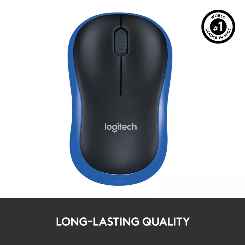 Logitech Wireless Mouse Blau 910-002239