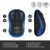 Logitech Wireless Mouse Blau 910-002239