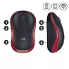 Maus Logitech M185 Wireless Rot