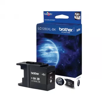 Brother LC1280XLBK Tintenpatrone 1 Stk. Original Schwarz