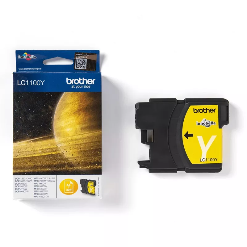 Brother LC1100Y Tintenpatrone 1 Stk. Original Gelb