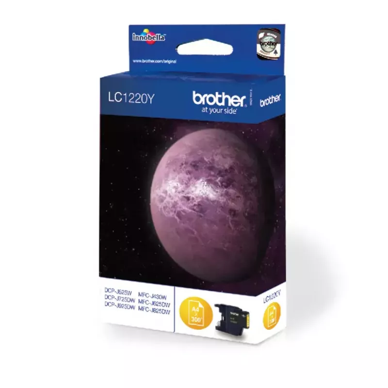 Cartridge Brother LC1220Y Gelb Ink F/ BHM11 300 Seiten