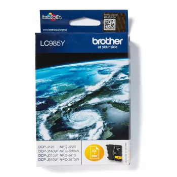 Brother LC985Y Tintenpatrone 1 Stück Original Gelb