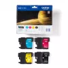 Brother LC1100VALBPDR Tintenpatrone 4 St. Original Schwarz, Cyan, Magenta, Gelb