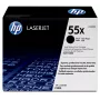 HP 55X Hochleistungs-Schwarz Original LaserJet Tonerkartusche, 12500 Seiten, Schwarz, 1 Stk.