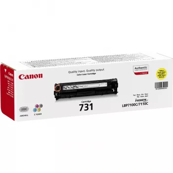 Canon 731 Tonerpatrone 1 Stk. Original Gelb
