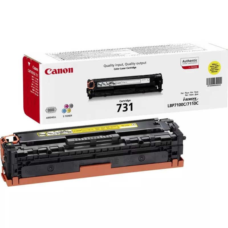 Canon 731 Tonerpatrone 1 Stk. Original Gelb