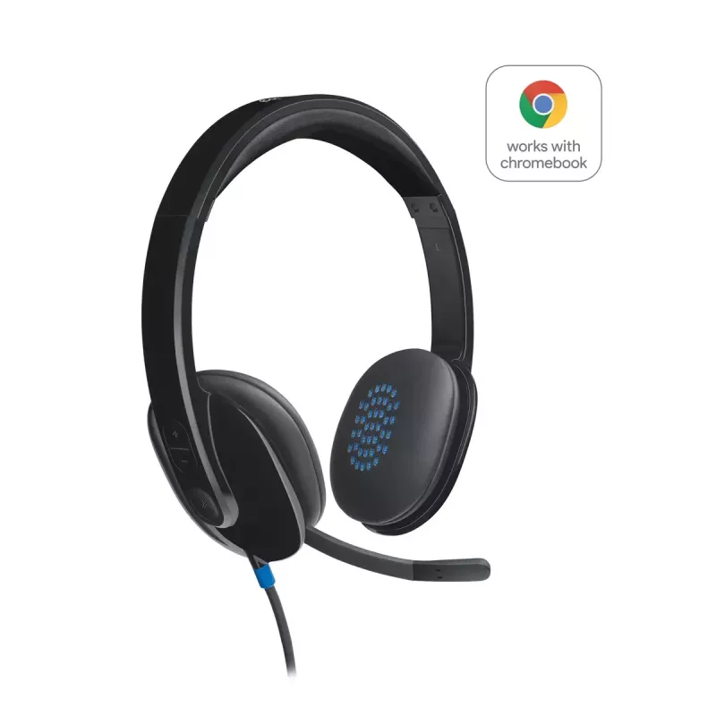 Headset Logitech H540 Eingebautes Mikrofon USB Typ-A Schwarz