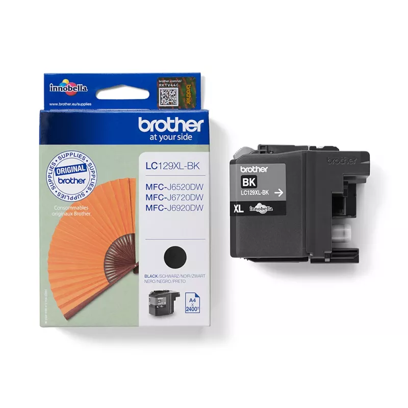 Tintenpatrone Brother LC129XLBK Schwarz