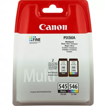 Canon PG-545/CL-546 BK/C/M/Y Tintenpatrone Multipack