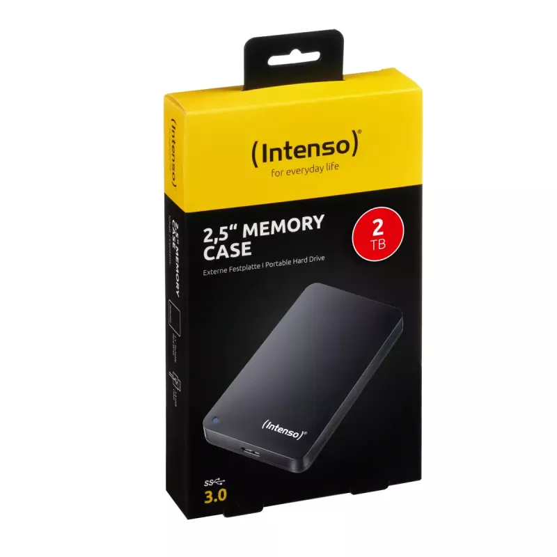Externe Festplatte Intenso 2TB USB 3.0 2,5 Zoll Memory Case
