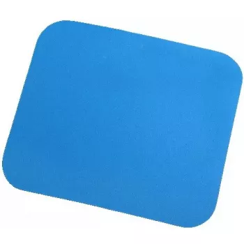 Mauspad LOGILINK ID0097, blau, monochromatische Oberfläche, 220×250 mm, rutschfeste Unterseite