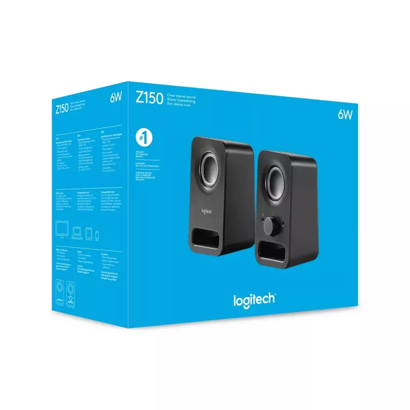 Multimedia-Lautsprecher Logitech Z150, 5 W