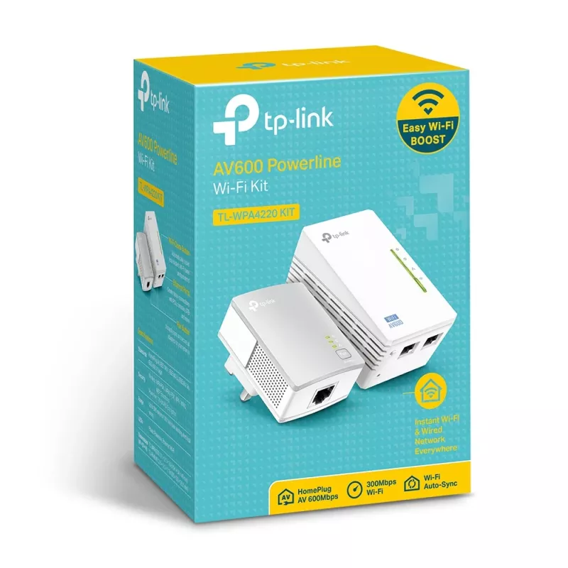 TP-Link Powerline 600 WLAN-Extender Starter-Kit
