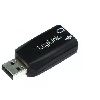 USB Soundkarte LOGILINK UA0053 — USB-Schnittstelle, 5.1-Kanal-Audioausgang