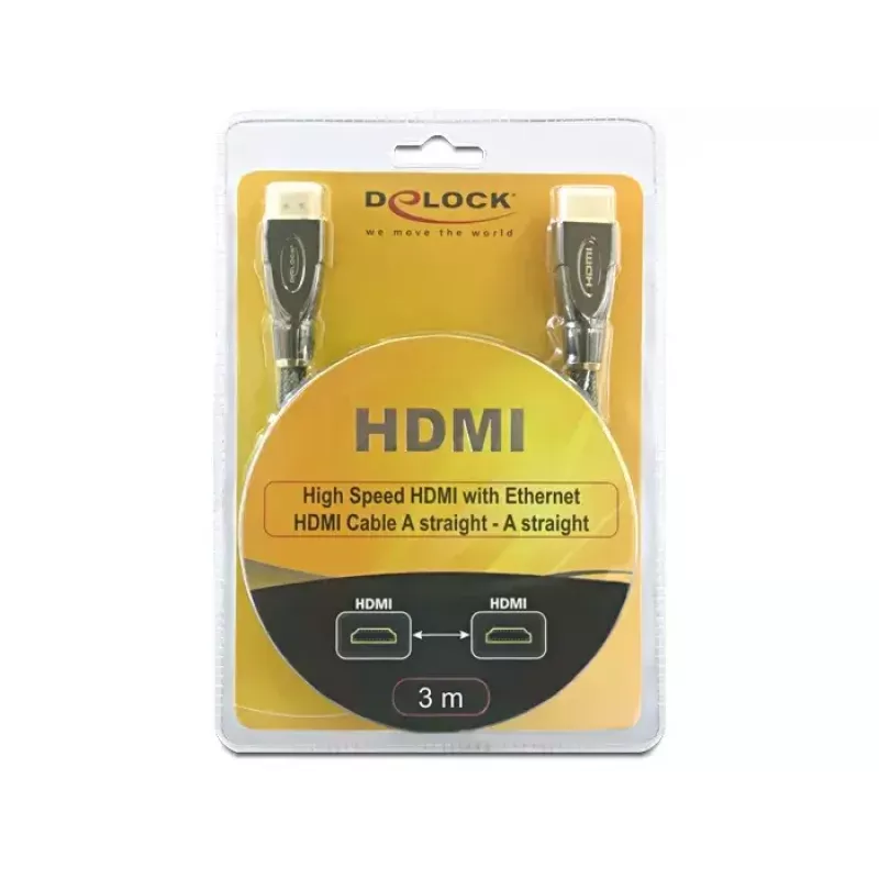 HDMI-Kabel DeLOCK 3m AM/AM