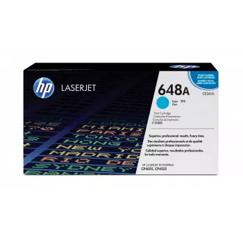Toner Cartridge HP 648A CE261A 7000 Seiten Cyan