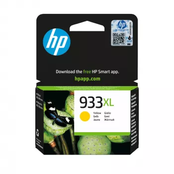 HP 933XL Gelbe Original-Tintenpatrone mit hoher Reichweite, Gelb, 1 St., 825 Seiten