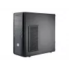 COOLER MASTER Gehäuse Coolermaster Force 500 Midi-Tower ATX ohne Netzteil Schwarz