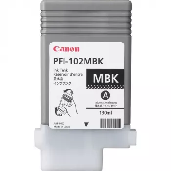 Canon PFI-102MBK Tintenpatrone Original Mattschwarz