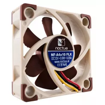 Axiallüfter Noctua NF-A4x10 FLX 40 mm, 12 V, 4500 U/min, 8,2 m³/h, 10 mm Höhe