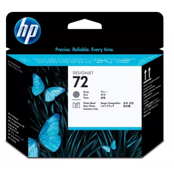 HP 72 Gray and Photo Schwarz DesignJet Printhead