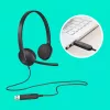 LOGITECH H340 - USB - Headset - Schwarz