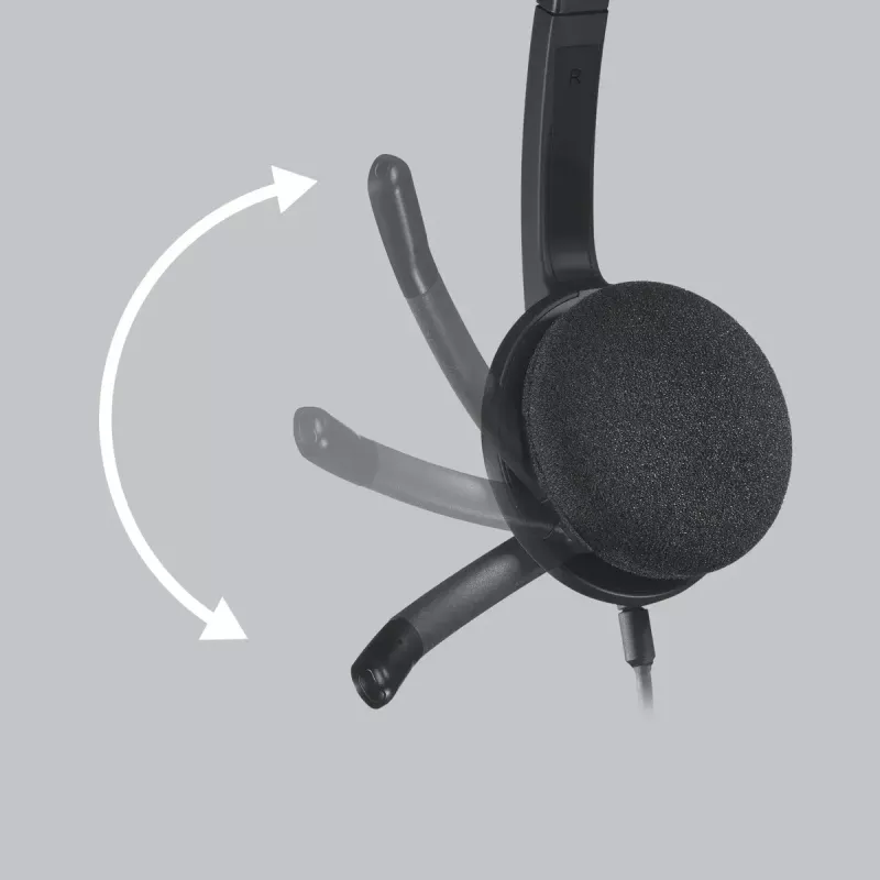 LOGITECH H340 - USB - Headset - Schwarz