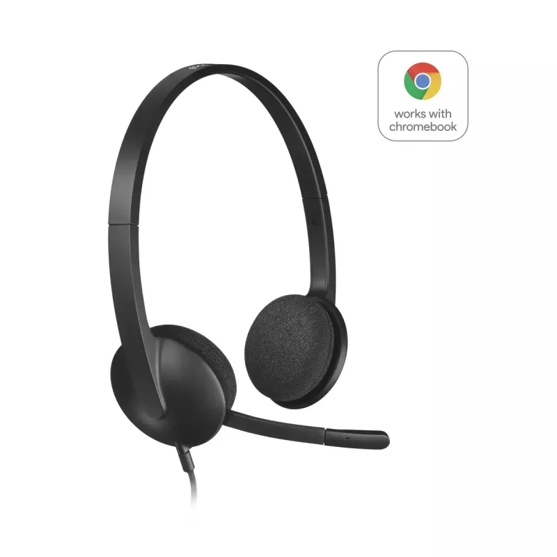 LOGITECH H340 - USB - Headset - Schwarz
