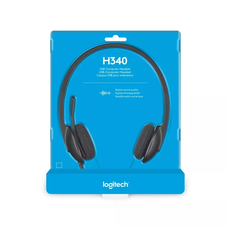LOGITECH H340 - USB - Headset - Schwarz